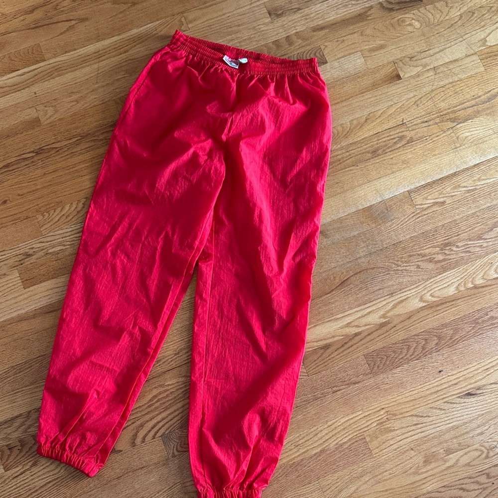 Marlboro Bright Red Wind Pants Large - Picture 4 of 6